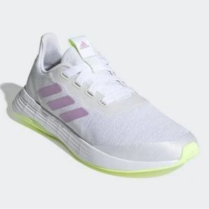 Adidas Women's White and Purple Running Shoes